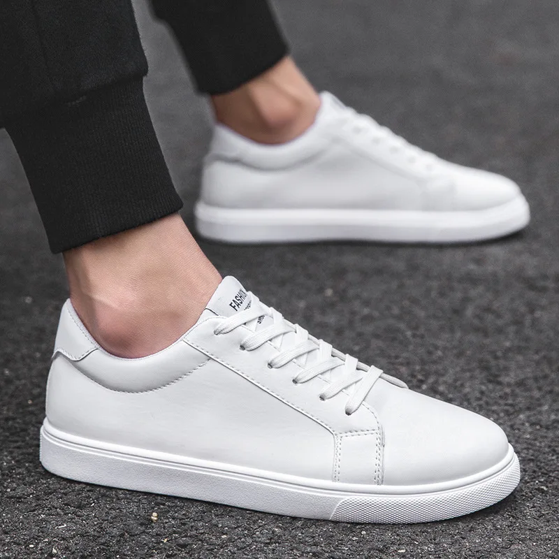 

spring summer classic simple small white shoe men white sneakers fashion good air permeability casual shoes zapatillas hombre