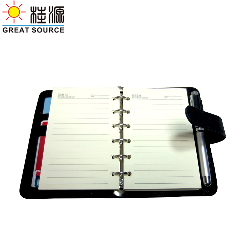 Noteapd планировщик A7 застежка для блокнота 2020 Цвет 6 колец блокнот calenda|planner a7|a7 binder6