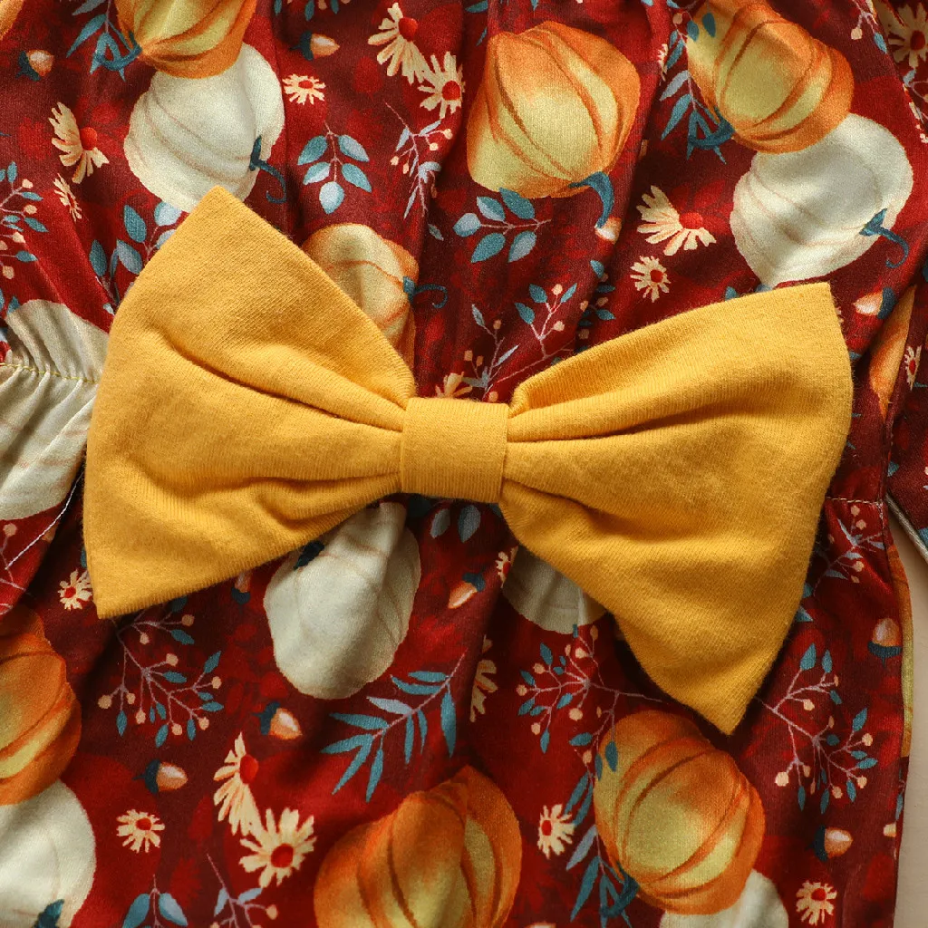 Осенняя одежда для маленьких девочек от 0 до 2 лет комбинезон с длинными рукавами