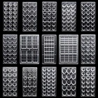 3D формы для шоколадных конфет, поликарбонатные пластиковые формы для шоколада, формочки для выпечки, Кондитерские инструменты для шоколада
