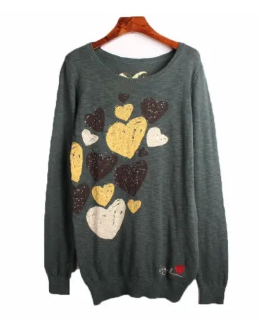 20 Хлопок испанский DEG весна и осень вязаный свитер XS-XXL - Цвет: 20