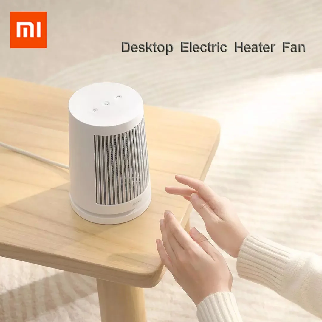 

Xiaomi Mijia Настольный Электрический нагреватель вентилятор PTC двойная термозащита противопожарный обогреватель Мини домашняя комната удобны...
