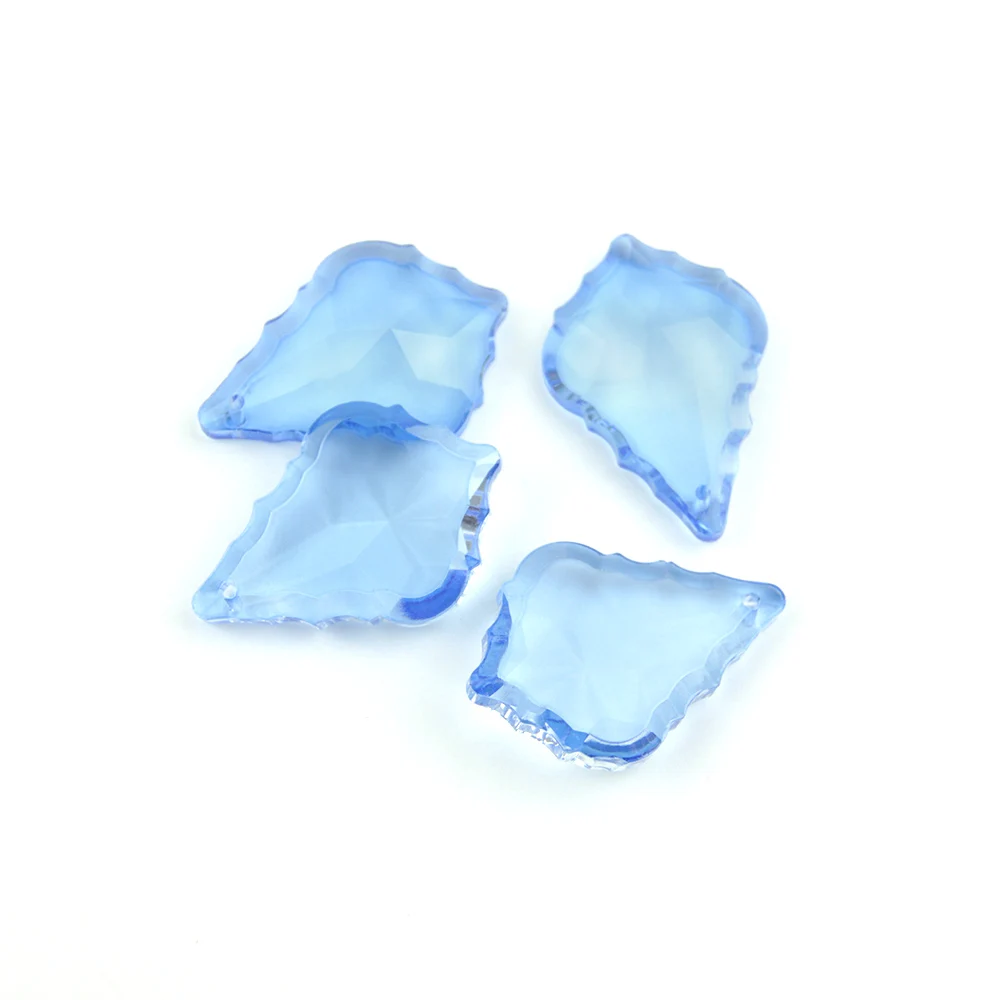 10 шт./лот Подвеска для люстры с сапфировым кристаллом стеклянная призма