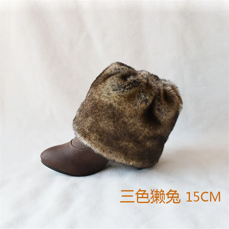 Носки для сапог из искусственного меха с плоскими манжетами носки до колена