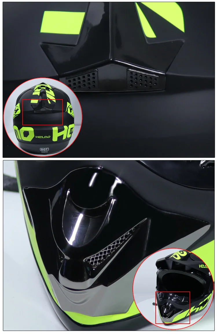 

Dumb dark green Motorcycle Off-road Helmet Motocross Helmet Full Face Helmet with gift glove mask and goggles