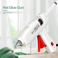 hot glue gun mini industrial electric heat exchanger thermal sealant gun hot melt adhesive tools for home diy dollhouse wooden