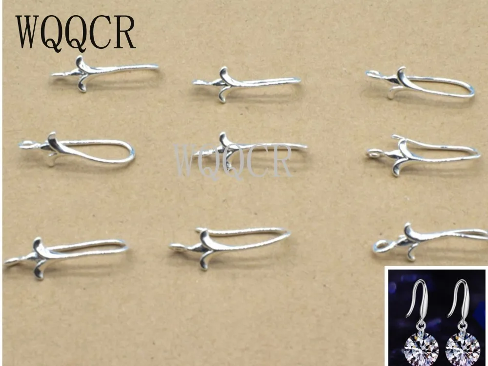 20 штук в форме цветка, сделай сам, украшения ручной работы, серьги, серебро 925 пробы, цветные подвески, аксессуары, подарки