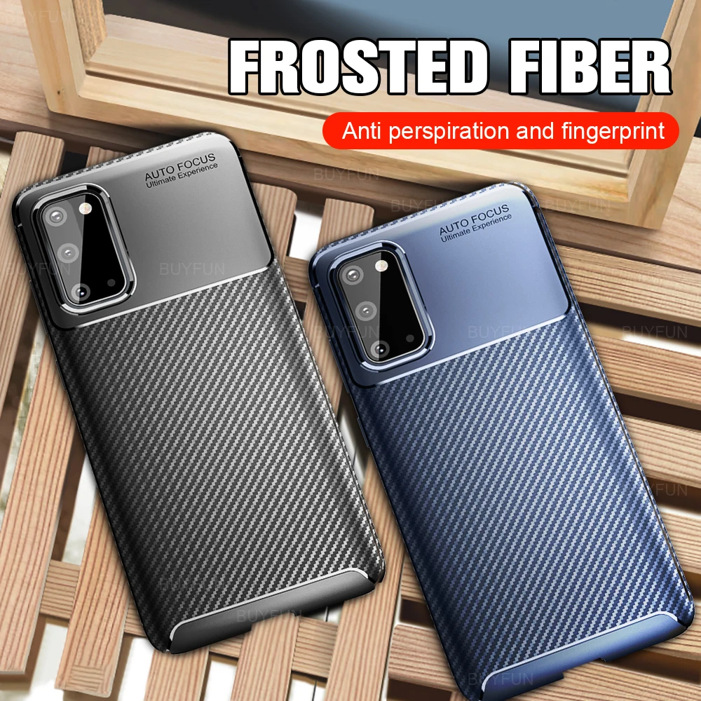 Чехол Beetle для телефона Samsung Galaxy S21 FE мягкий чехол из углеродного волокна S 21 Ultra Plus +