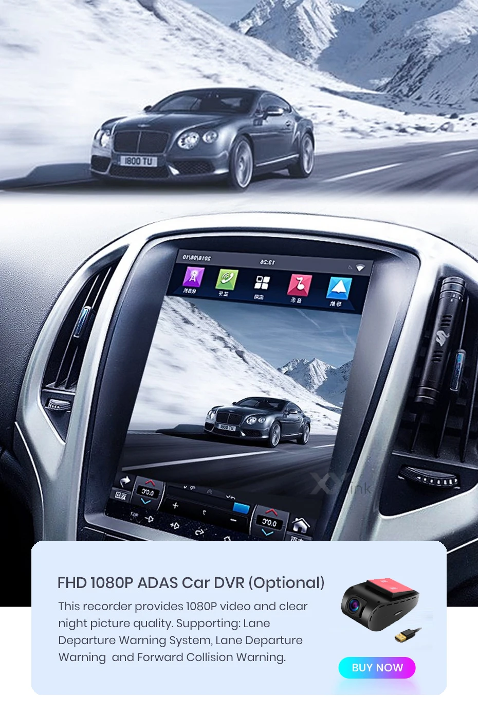 Автомобильная стереосистема 9 7 дюйма в стиле Tesla Android 10 0 Gps 4g для Toyota Highlander 2007-2013