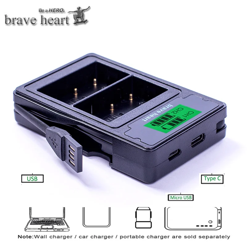 charger only Высокое качество EN-EL3e RU EL3e 7,4 V 2400 мА/ч, Камера батареи для Nikon ENEL3E RU EL3E D30 D50 D70 D90 D70S D300 - Цвет: charger only