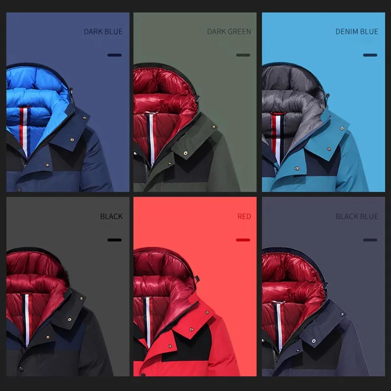Новая зимняя мужская куртка уличная лыжная Повседневная ветрозащитная