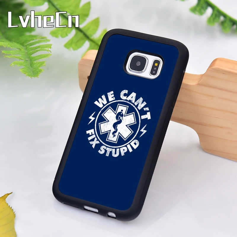 LvheCn аварийная медицина может t Fix чехол для телефона samsung Galaxy S9 S8 S10 Plus Lite S6 S7 Edge S5 Note