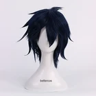 Ao no Blue Exorcist Okumura Rin парик для косплея синий короткий термостойкий синтетический парик + шапочка для парика