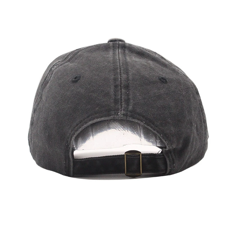 

High quality Washed Cotton Adjustable Solid color Baseball Cap Unisex couple cap Fashion Leisure dad Hat Snapback cap