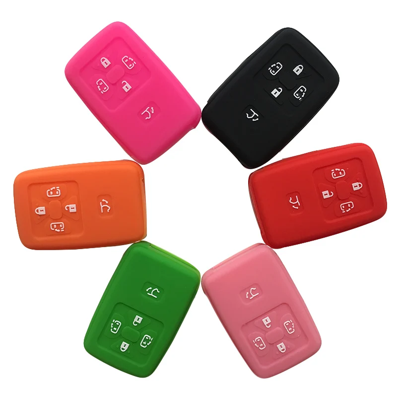 Чехол из силикагеля для автомобильного ключа Toyota Yaris Rav4 Corolla Mark Voxy Hilux Noah Vitz Aqua Camry