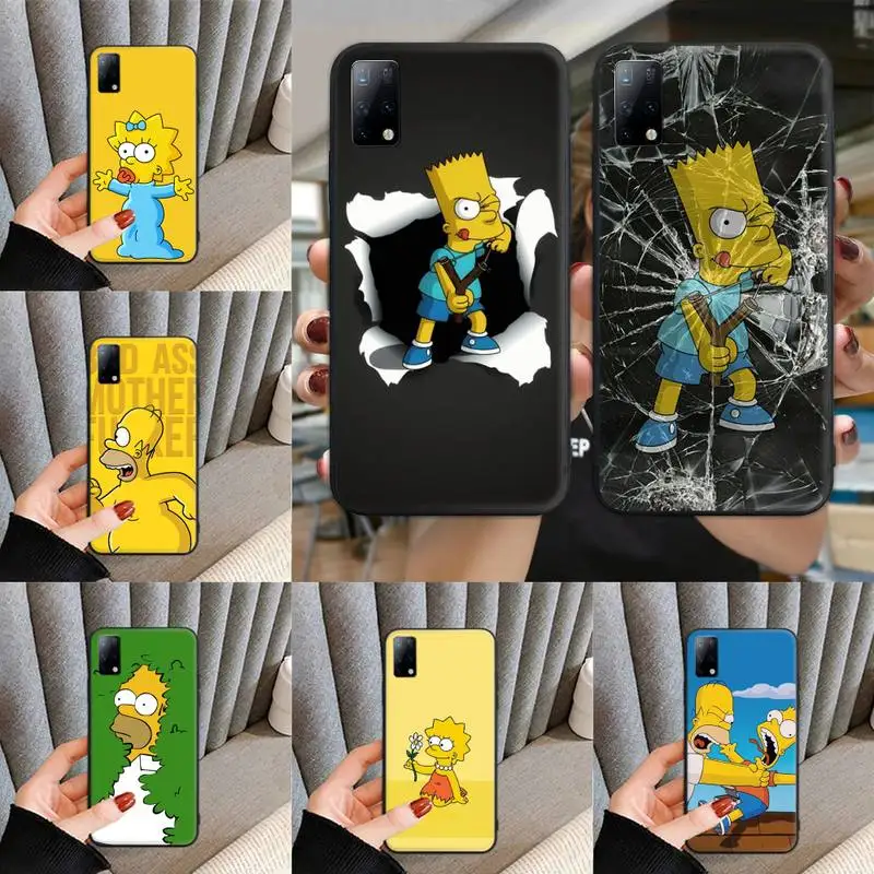 

Homer J-SImPsoN S-Simpsoning Phone Case For Samsung S8 S9 S10 E S20 S21 S30 5G Edge plus lite Cover Fundas Coque