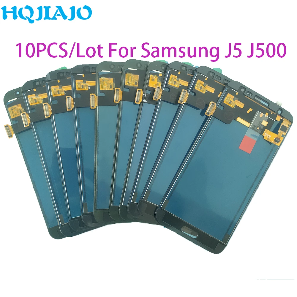 10 шт./лот тестовый ЖК дисплей для Samsung Galaxy J500 J5 2015 J500Y J500M J500F дигитайзер сенсорного