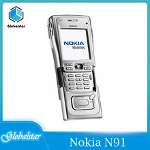 Nokia n91 Refurbished  Original Nokia N91 8GB 4GB Mobile Phone Unlocked 3G Wifi Arabic Russian Language Refurbished