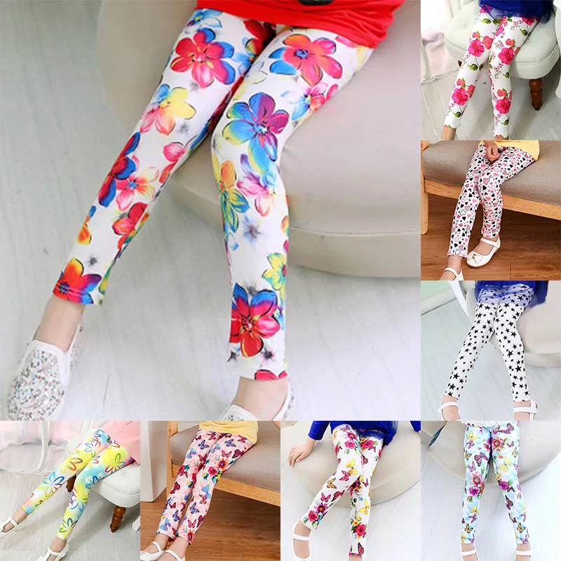 Новинка 2019 штаны для девочек детские брюки модные теплые леггинсы одежда