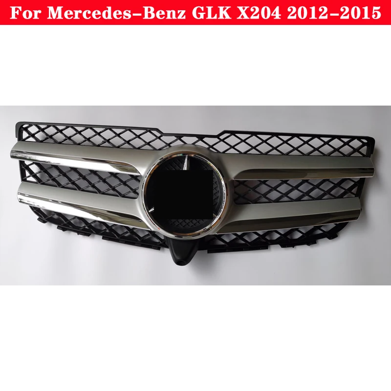 Автостайлинг для Mercedes-Benz GLK-class X204 2012-2015 A2048802983 средняя решетка из АБС-пластика