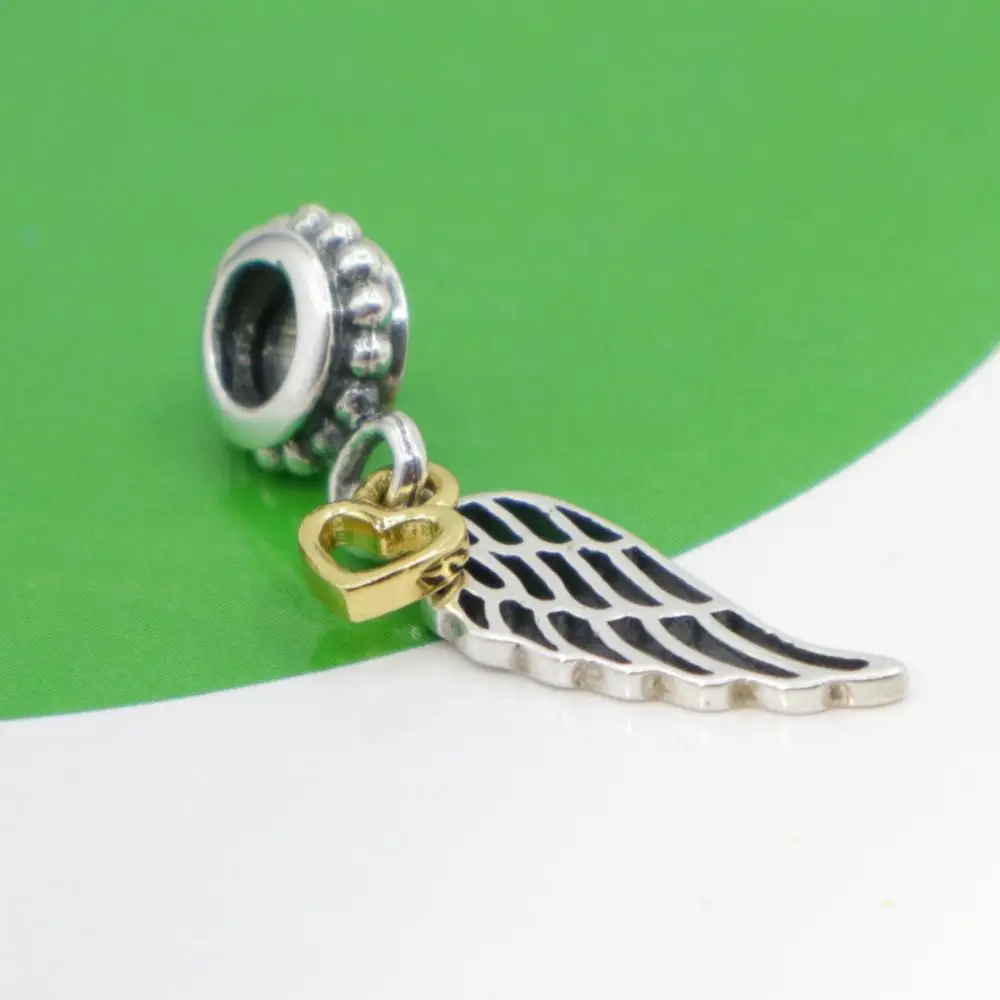 2020 новый оригинальный замок для сердце кулон крылья Ангела из бисера