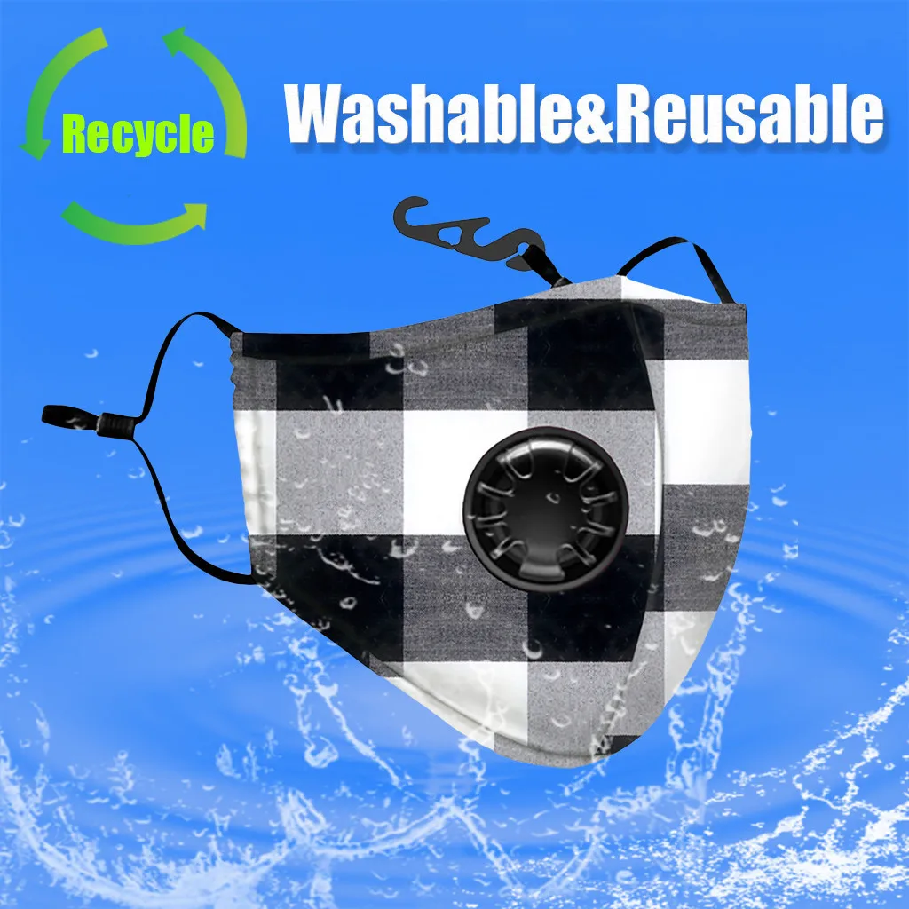 Воздушная Очищающая маска для рта Муфельная угольный фильтр пылеуловитель туман