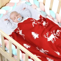 cuddly elk baby blankets newborn swadding sleeping bag for girl spring autumn and winter baby crib summer air conditioner quilt