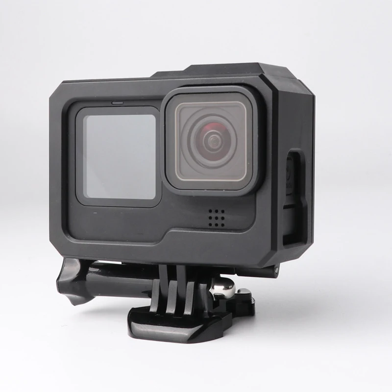 

For GoPro Hero9 Plastic Protective Frame Case For Go Pro Hero 9 Black Action Camera Camcorder Housing Case