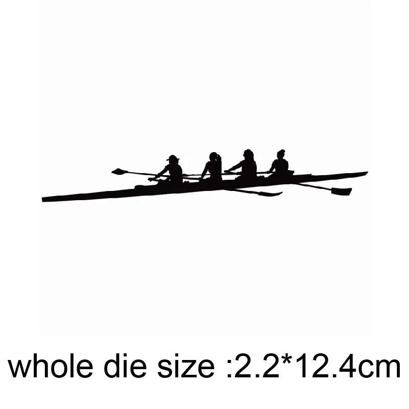 

Girls boating Metal Cutting Die Stencil for DIY Embossing Paper Photo Album Cards Making Scrapbooking Cut Mould Dies