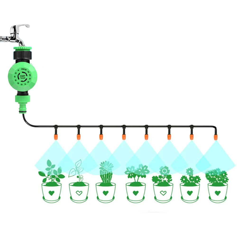 

Mechanical Automatic Garden Irrigation System Electronic Water Timer Watering Controller Automatic Connection 3/4 Thread Faucet