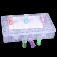 6028 slots storage box and label paperdiamond embroidery contain diamond painting accessory boxes case cross stitch tools
