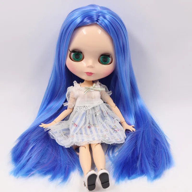 ICY Nude Factory Blyth Кукла № Y7216Y6208 светильник розовый микс фиолетовые волосы без челки телесный цвет кожи Нео