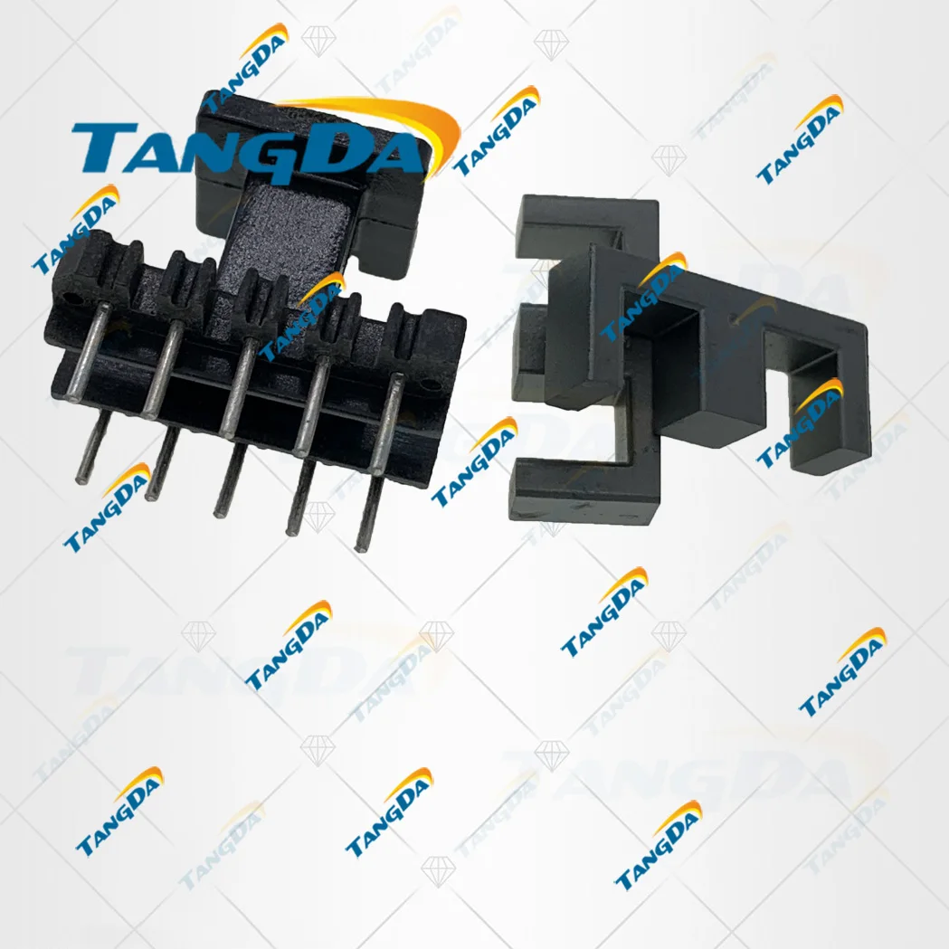 Шпулька TANGDA EE19 с сердечником EE, магнитный сердечник + каркас, магнитный сердечник с мягкими магнитными ферритами, 5 + 5 контактов, 10P, SMPS, радиочастотные трансформаторы T