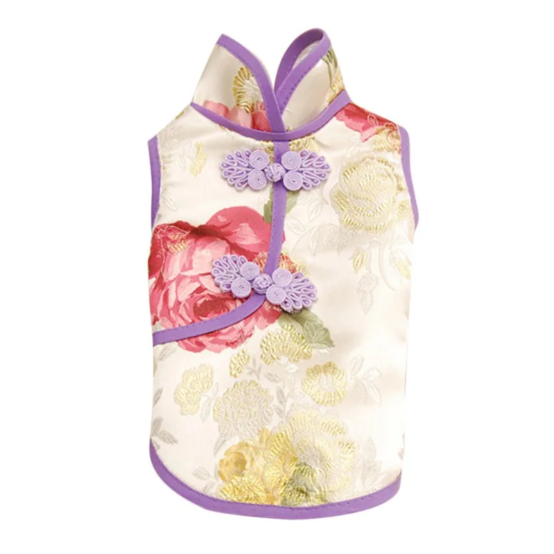 Летняя жилетка для собак Одежда Новый год костюм футболка домашних животных в