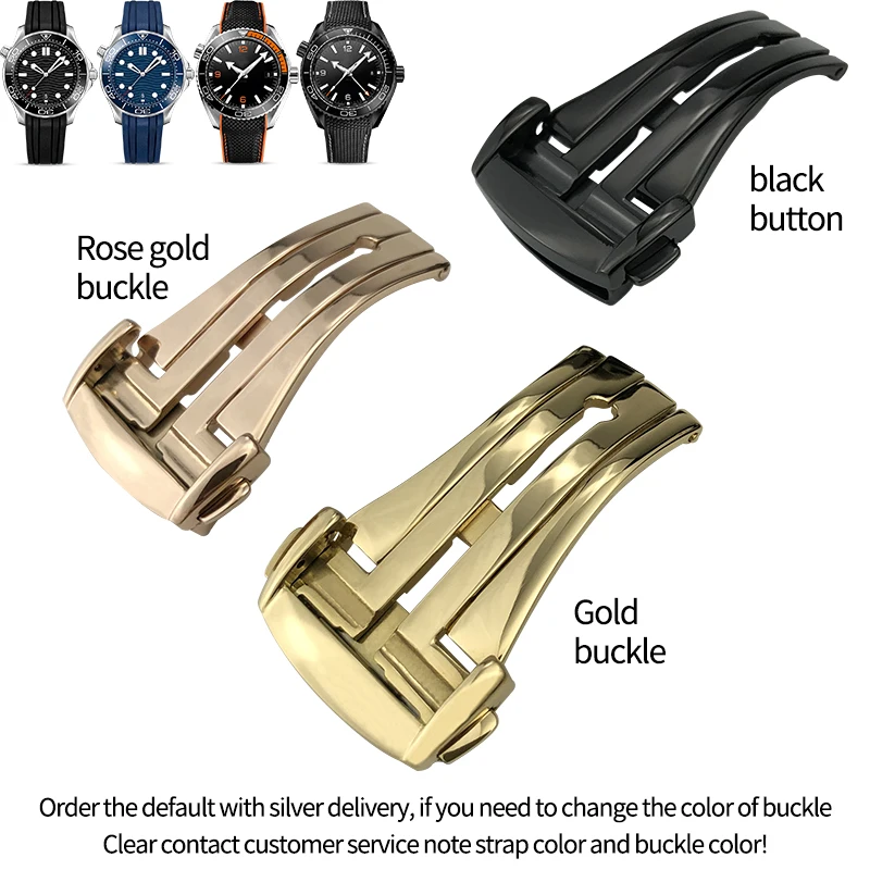 Ремешок силиконовый для часов 20/22/19/21 мм резиновый ремешок с нейлоновым покрытием