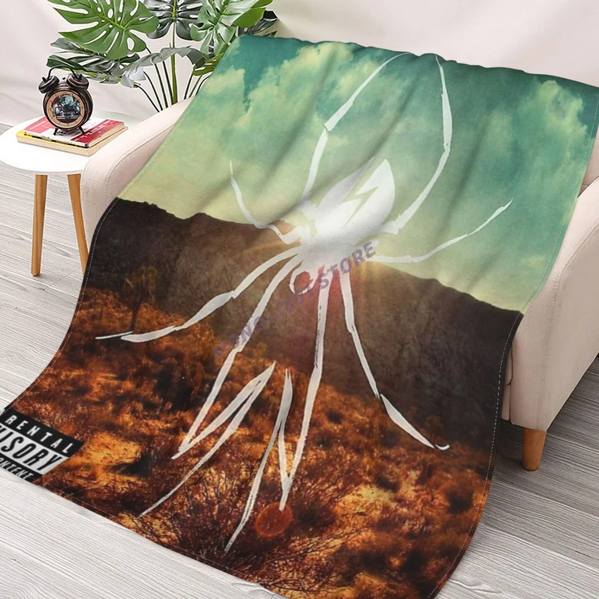 

Arid My Mountains Throw Blanket Sherpa Blanket cover Bedding soft Blankets