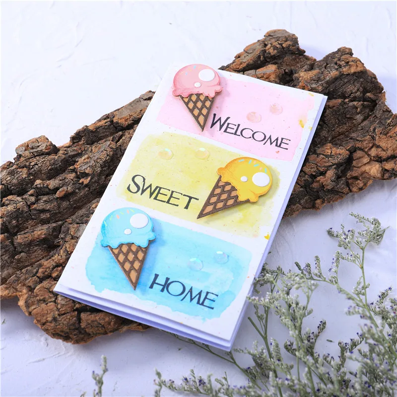 Eastshapeice пресс формы десерт металлические для изготовления карт Скрапбукинг