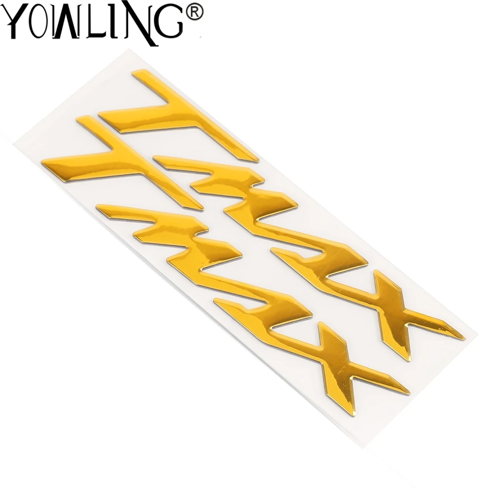 Наклейки TMAX на заднее сиденье мотоцикла наклейки аппликация эмблема значок 3D