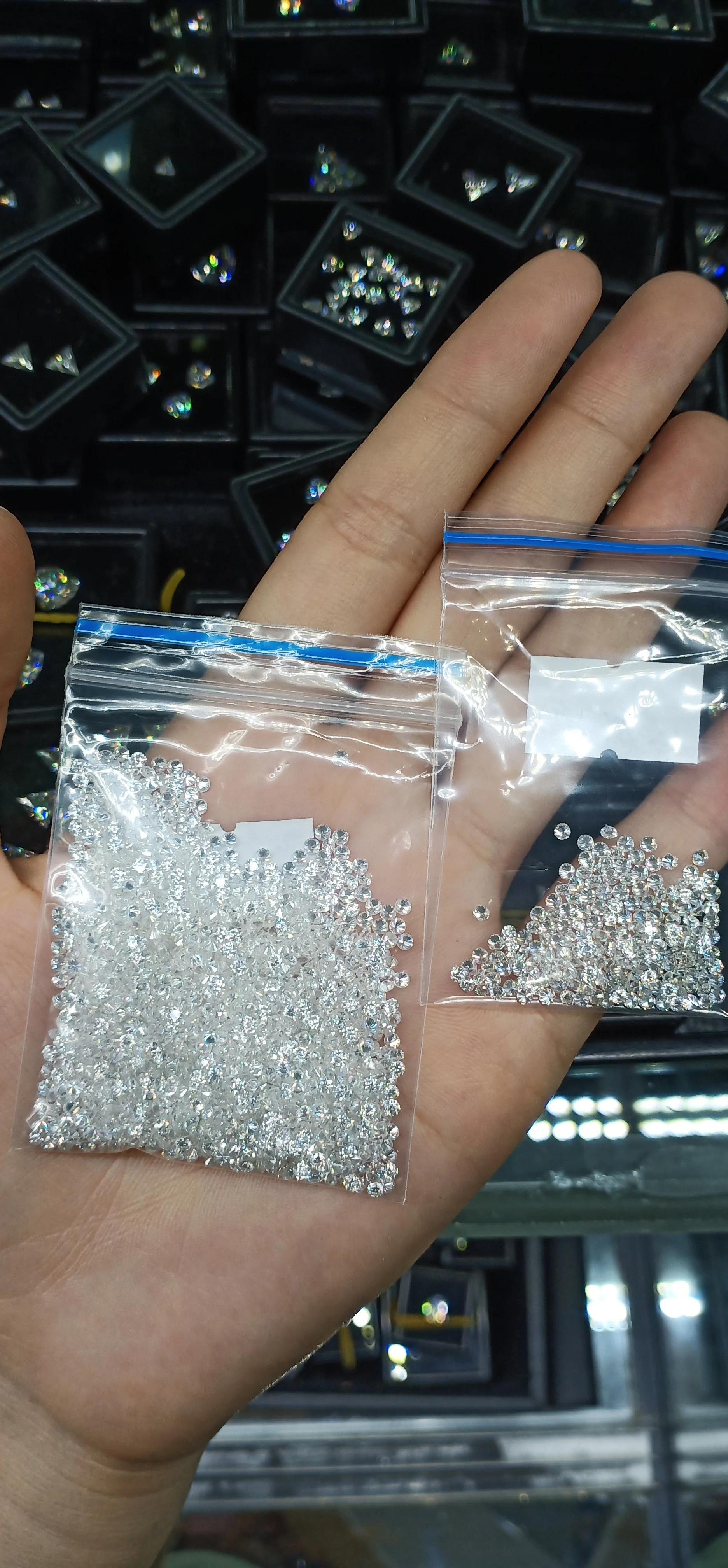 Бриллиантовый Муассанит для изготовления ювелирных изделий 1 8 мм D VVS1|Стразы и