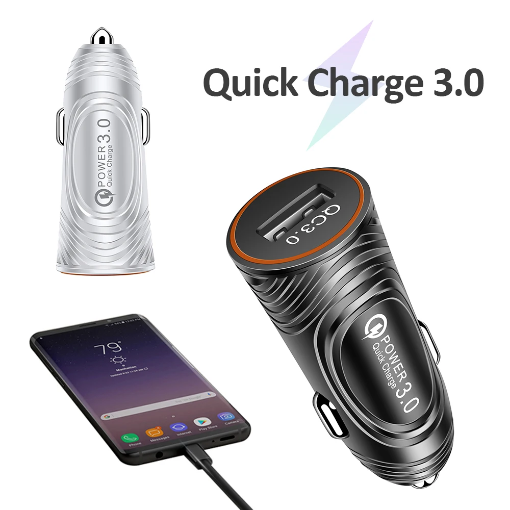 Переходник USB для зарядки в машине 3.1A авто автомобиль металлическое зарядное