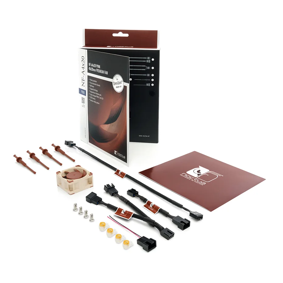 

Noctua NF-A4x20 FLX 40mm 40x40x20mm PC Cooling Fan 5V/12V 3pin /4pin PWM quiet Radiator For Computer Case CPU cooler Replace fan