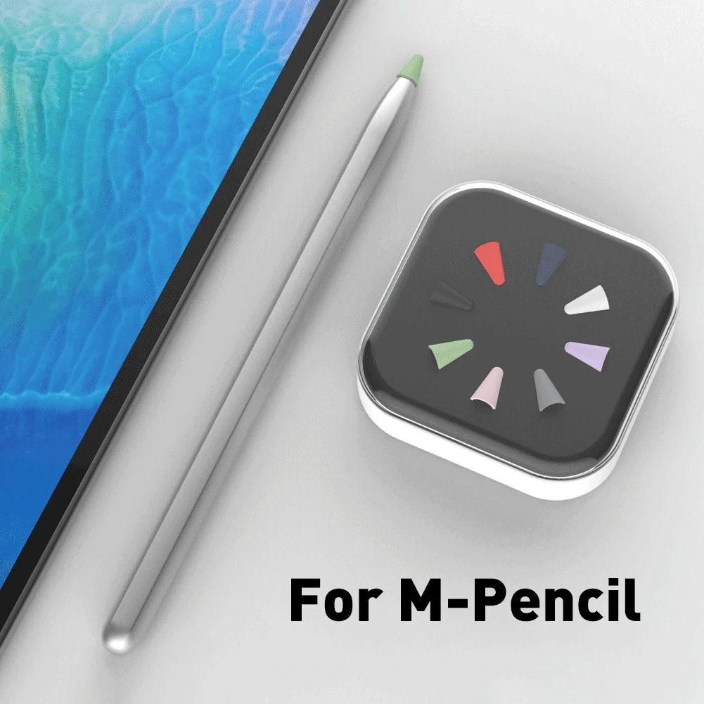 8 шт./компл. чехол для пера сенсорного экрана HUAWEI M Pencil силиконовый карандаша Pen lite