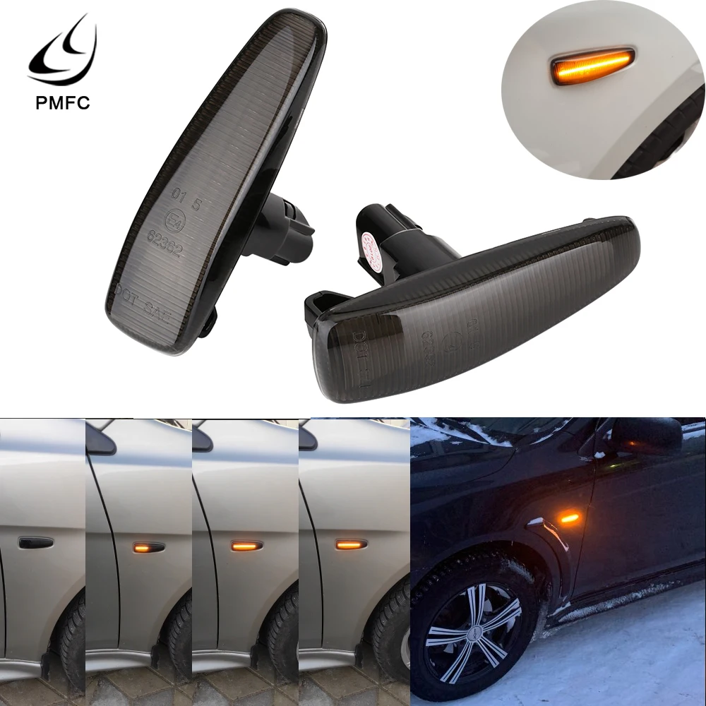PMFC светодиодный Fender Боковой габаритный фонарь поворота светильник s 2 шт.