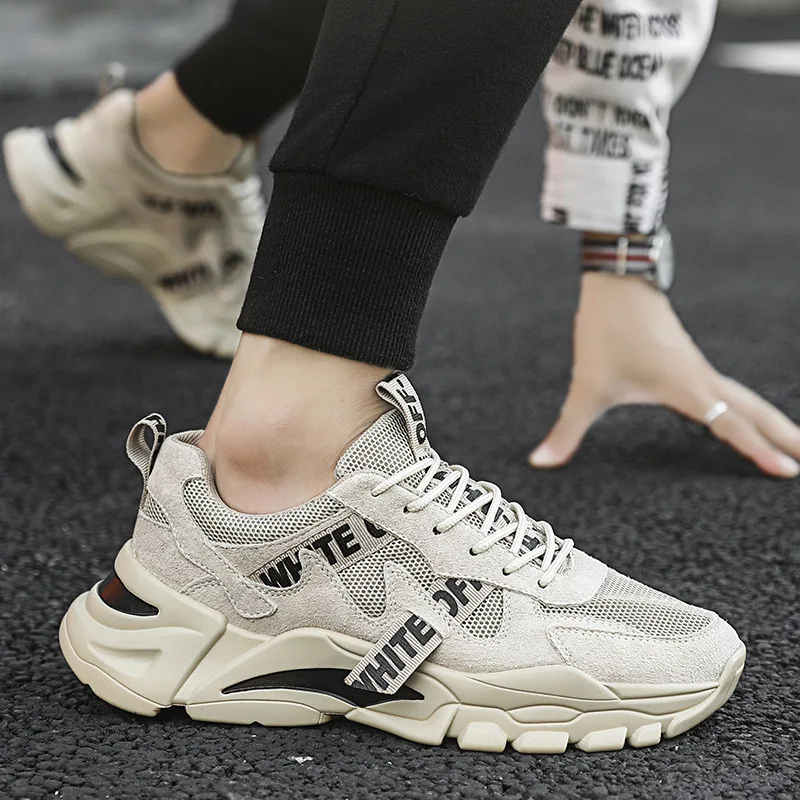 Кроссовки мужские на толстой подошве повседневные брендовые люксовые