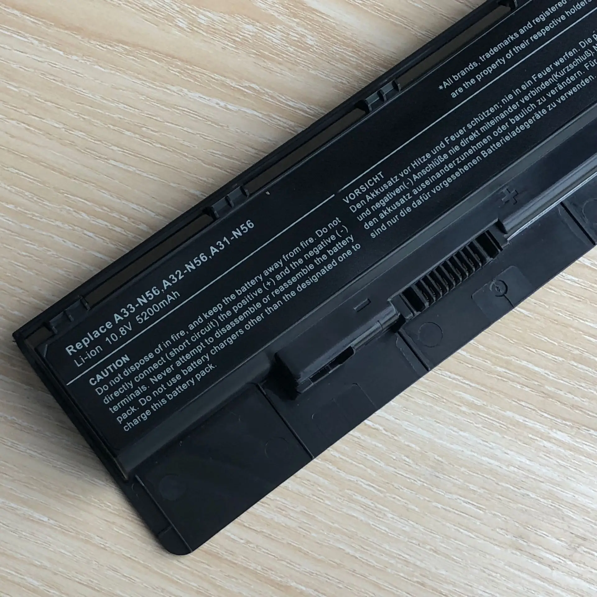 4400mAh аккумулятор для ноутбука ASUS N46 N46V N46VJ N46VZ N46VM N56 N56D N56DP N56V N76 N76V N76VJ|laptop battery|battery