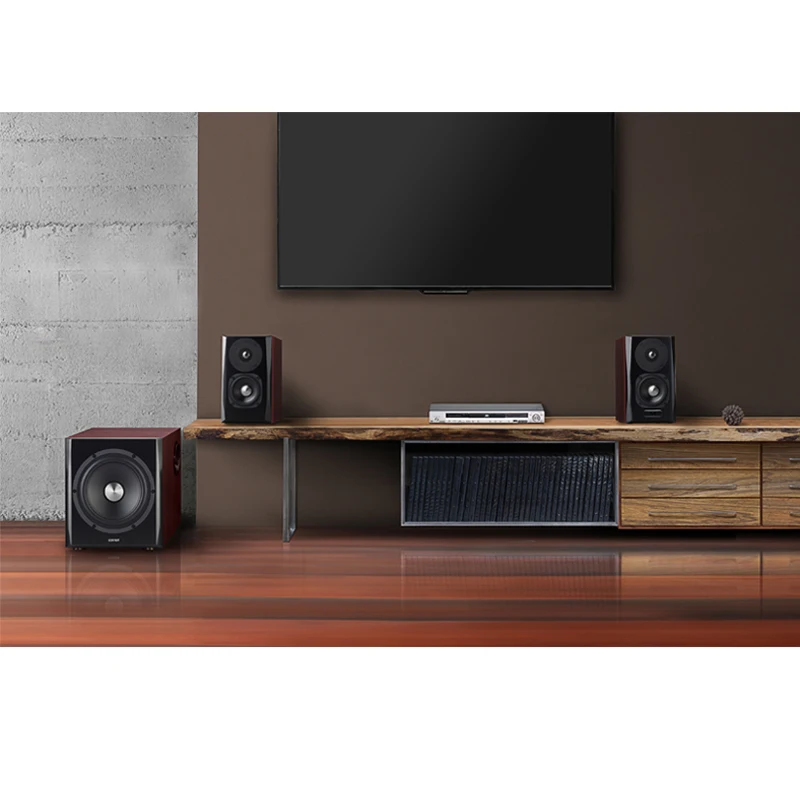 Беспроводной Bluetooth Сабвуфер KYYSLB 15 Вт * 2 4 Ом S201 с избыточным весом Настольный