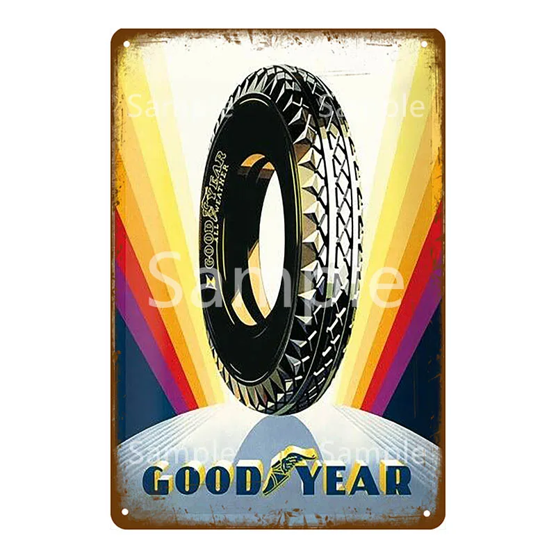 Автомобильные велосипедные шины с металлическим знаком индийские Fisk Настенный