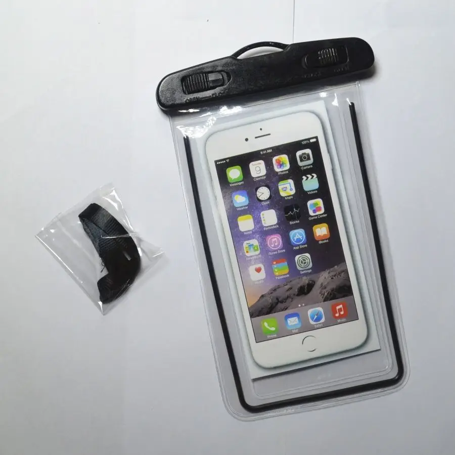 

2021 universal mobile phone waterproof bag swimming touch screen luminous dustproof takeaway lanyard rainproof diving shooting