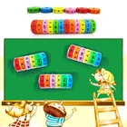 Математический обучающий Детский сад Дети мальчик Творческий Магнитный цифровой обучающий интеллект магнитное умножение арифметические игрушки