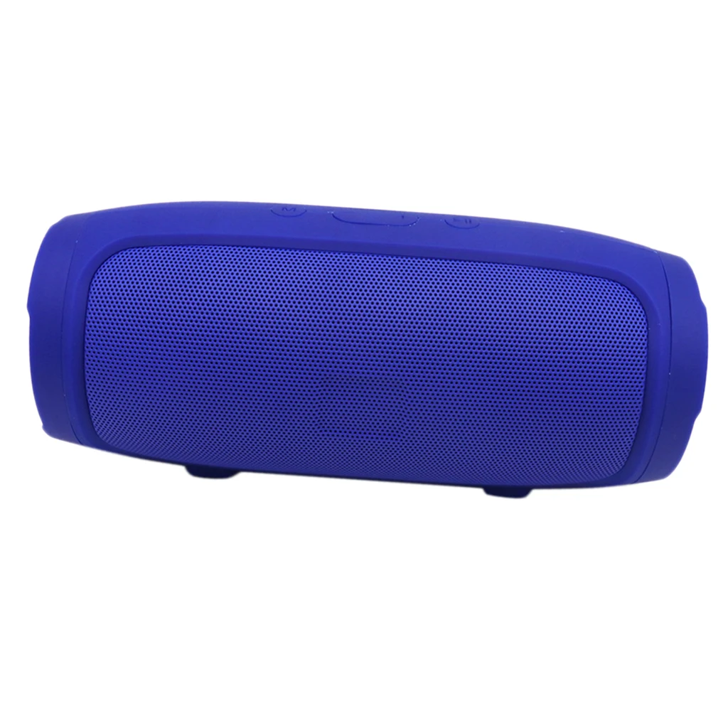 Динамик беспроводной Bluetooth динамик сабвуфер звуковая коробка поддержка FM подключения TF карта, sd-карта, u-диск, fm-радио, динамик телефон - Цвет: Blue